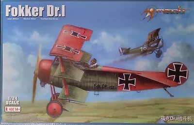 1/24 Fokker Dr.1         By                         Merit /I Love Kit/Trumpeter  • $48.99