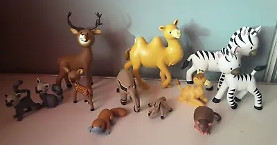 My Zoo Animal Figures Bundle Of 12 From Deagostini • £10