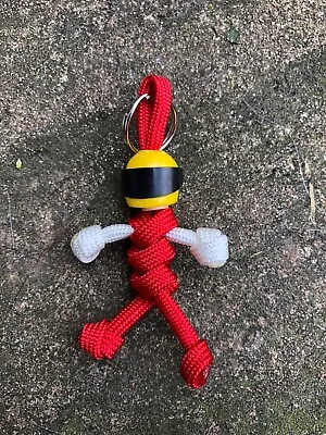 Senna McLaren F1 Colours Handmade Paracord Keyring Keychain • £4.95