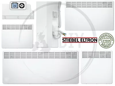 Stiebel Eltron Electric Convector Panel Heater Timer Thermostat Wall Mounted Eco • £124.99