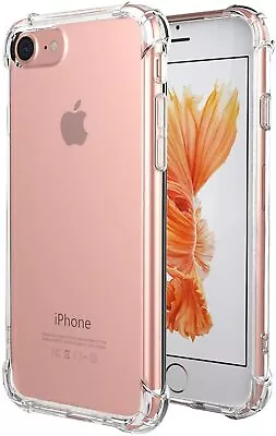 $6.96 • Buy Clear Shockproof Bumper Case Cover For IPhone 14 13 12 11 Pro XS MAX X XR 8 7 6