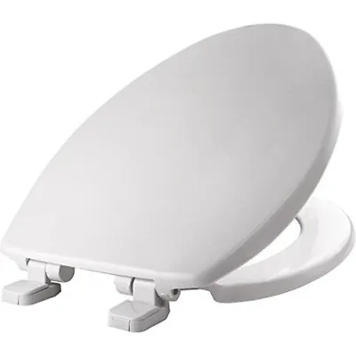 MAYFAIR Toilet Seat Will Slowly Close And Never Loosen ELONGATED Long Lasting • $43.84