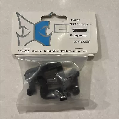 Vintage Ecx Aluminum C Hub Set Front Revenge Type E/n Ecx0820 Option Part Rc Car • $21.50