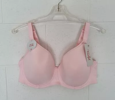 $20 • Buy  Triumph  Bnwt, Size 18d / 40d  'pink Luxury Contoured  Bra'