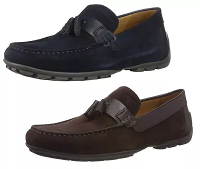 GEOX Men's U Moner A Driving Moccasin Loafers Color Options • $64.95