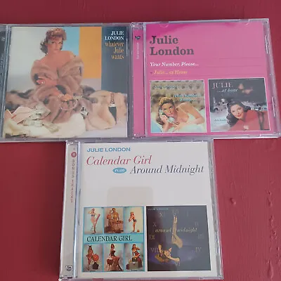 £6.93 • Buy Sammlung Julie London 3 CD 6 Albums On 3 Disc Series Plus Good Condition