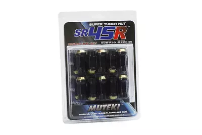 MUTEKI SR45R Lug Nut Kit 12X1.5 45mm Black 32936B • $178.60