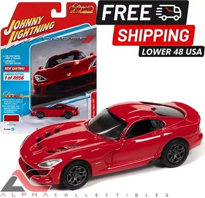 Johnny Lightning Jlsp282a 1:64 2014 Dodge Viper (adrenalin Red) • $11.95