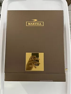 MARTELL L’OR De Jean COGNAC EMPTY  BOX RARE!! • $249.99