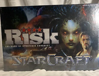 $65 • Buy RISK: StarCraft Collector's Edition Board Game SEALED UNOPENED