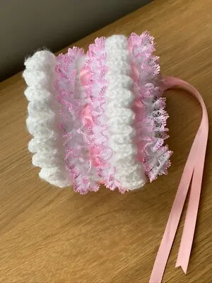 £6 • Buy Baby Bonnett 0 To 3 Months Beautiful For Baby Handmade Crocheted