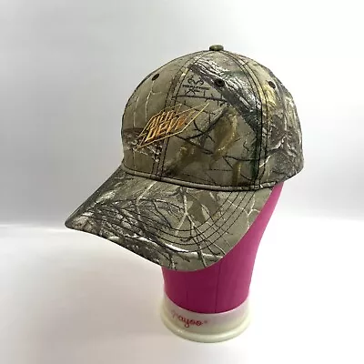 Mountain Dew Paramount Camouflage Hunting Baseball Hat Cap Men Adjustable • $15.30