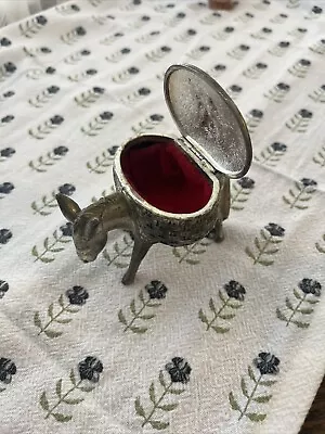 Vintage Brass Donkey Trinket • $19.99