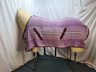 £12.99 • Buy Used 6'3 Waffle Cooler Horse Rug #F362