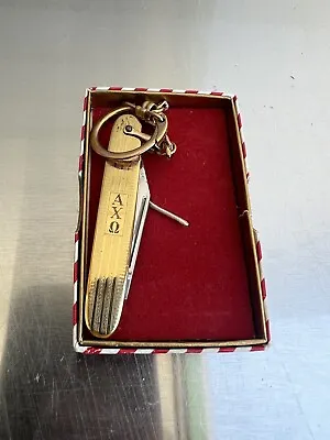 $40 • Buy Vintage Alpha Chi Omega Pocket Knife