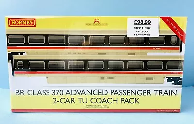 Hornby 'oo' R40013 Br Class 370 Apt 2-car Tu Coach Pack ‘48303 & 48304’ * New* • £98.99