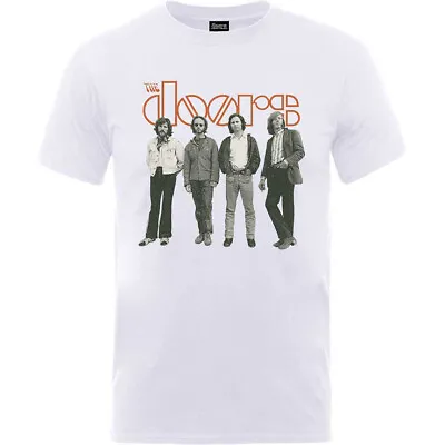 The Doors Jim Morrison Band Profile Official Tee T-Shirt Mens • $41.79