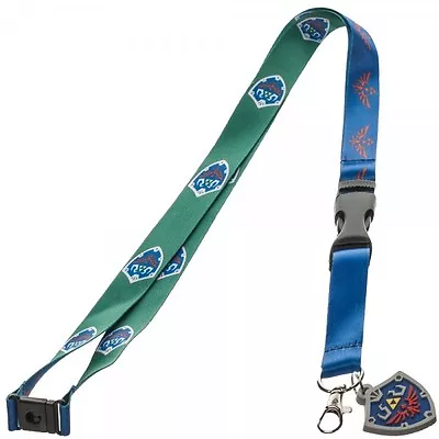 The Legend Of Zelda Skyward Sword Neck Lanyard ID Badge Holder Keychain Link NEW • $9.49