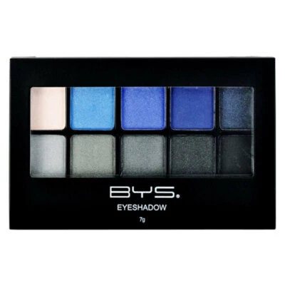 $15 • Buy BYS Eyeshadow Palette Denim In Distress Cosmetic Beauty Face Makeup 10 Shades 7g