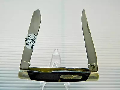 Vintage Buck 313 Muskrat Pocketknife Discontinued 1998 • $14.99