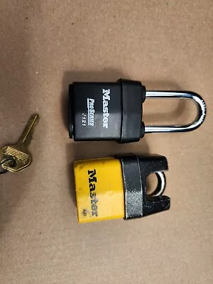Pro Series Master Locks With 931 6121 1 Key Keyed Alike • $5