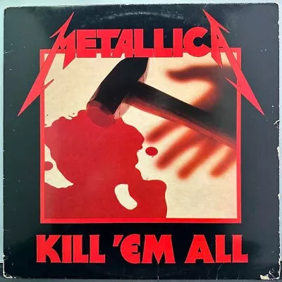 Metallica  Kill 'Em All  1983 Megaforce Records MRI 069 LP + Original Insert • $57