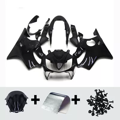 Black ABS Fairing Kit For Honda 2004 2006 2007 CBR600 F4i Injection Fairings Kit • $435.95