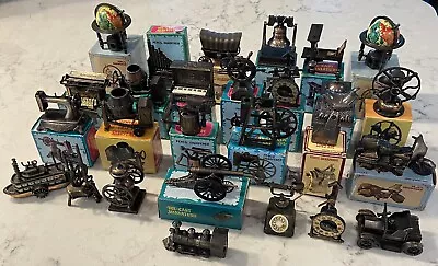 $148.99 • Buy Vintage LOT Of 27 Diecast Miniature Pencil Sharpeners Cars Cannons Clock Globes