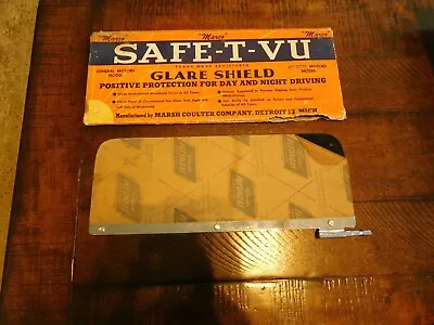 Vintage Accessory SUN GLARE VISOR Shield Glare Shield 1937-1954 GM NOS • $199.95
