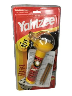 YAHTZEE TootsieToy Electronic Handheld Travel Game - New In Package Vintage 2000 • $22.19