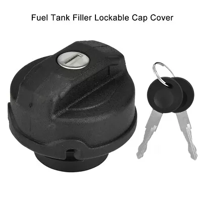 Fuel Petrol Locking Tank Filler Cap W/ 2 Keys Lockable For Beetle 1947-2003 L2S • $10.69
