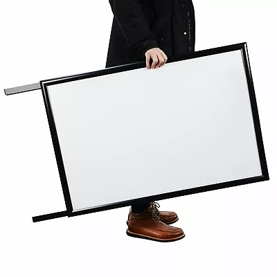 T-Sign Snap Open Aluminum A-Frame Sidewalk Sign 24 X36  White Dry Erase Surface • $49.99