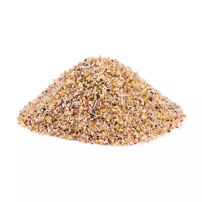 Aquarium Sand Fish Tank Natural Substrate Gravel Amber Silica • £2.69