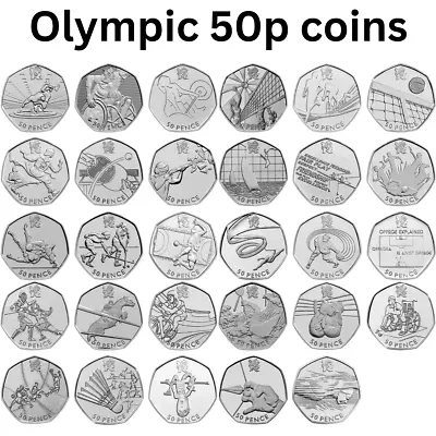 2011 Olympic 50p Coins • £4