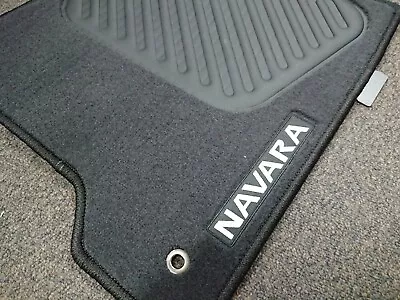 New Genuine Nissan Navara Carpet Floor Mats Front Only D23 NP300 2015-2020 • $96.95