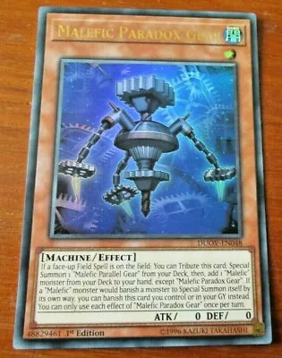 Yu-gi-oh Card:malefic Paradox Gear • $1.55