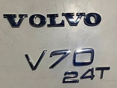 2000 Volvo V70 Rear Trunk  Chrome Emblem Trim Set • $17.99