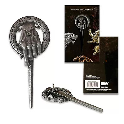 Official Game Of Thrones Hand Of The Queen Lapel Pin Badge Merchandise GOT • £5.98