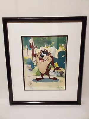 Warner Brothers McKimson TAZ Tazmanian Devil Limited Edition Sericel 1992 • $199.99