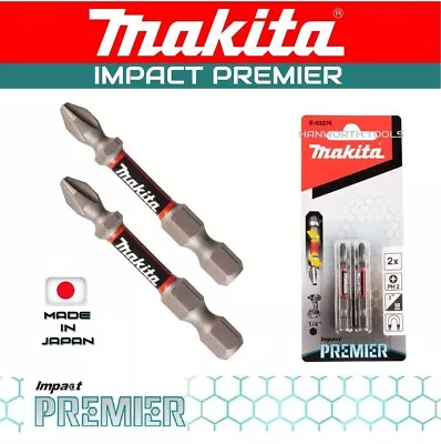 Makita PH2 Screwdriver Bits Set Impact Premier X2 Phillips Torsion 50mm • £6.96