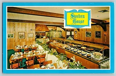 Vintage Sweden House Smorgasbord Florida Postcard • $4.45