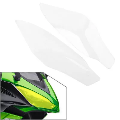$21.28 • Buy For Kawasaki Ninja1000 Z1000SX Transparent Headlight Lens Cover Protector Shield