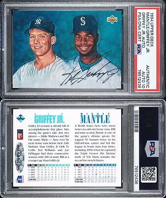 PSA DNA 10 1994 Upper Deck Ken Griffey Jr. Autographed Signed PR /1000 G00 4672 • $4999.97