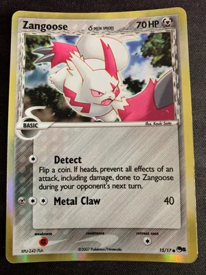 $1.99 • Buy Pokemon Zangoose 15/17 Holo Pop Series 5 Promo Heavily Played