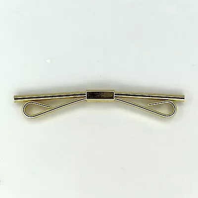 Vintage Collar Stay Pin Bar Clasp Clip Gold Tone Menswear Accessory • $8.99