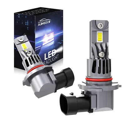 AUIMSOCO 9005 LED Headlight Bulbs Conversion Kit High Beam White Super Bright • $49.99