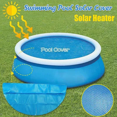 Bestway Steel Solar Heat Cover 12ft ROUND SWIMMING POOL PADDLING Tarpaulin • £17.50