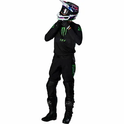 Size S-28 Complete Jersey Pants Fox 360 MX Monster Energy PC Gait Set • $167.65