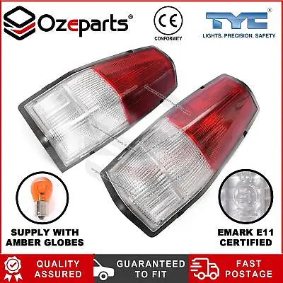 Pair LH+RH Tail Light Clear For Ford Falcon XD XE XF XG XH Ute Panel Van 81~98 • $40