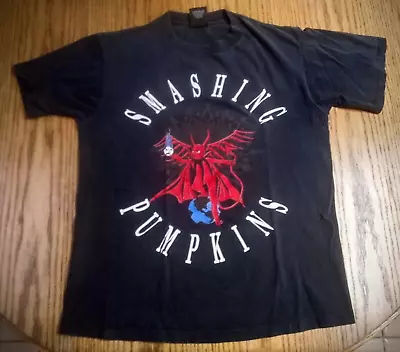 RARE Smashing Pumpkins Mission To Mars Devil T-Shirt Gish 1991-92 Tour L Vintage • $799.99